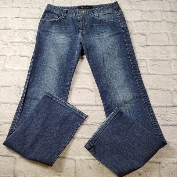 Calvin Klein Distressed Lean Bootcut Jeans size 4 - Picture 8 of 16